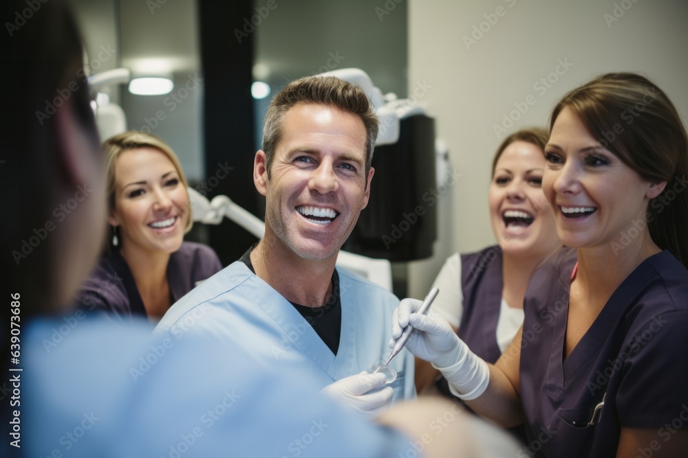 Group photography of doctors, nurses and dentists Group photography of doctors, nurses and dentists