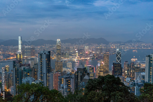 skyscraper of Hongkong