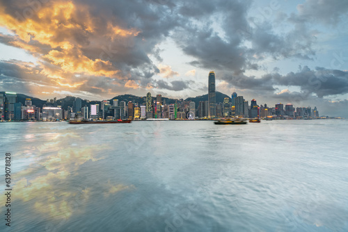 Photography skyscraper of Hongkong