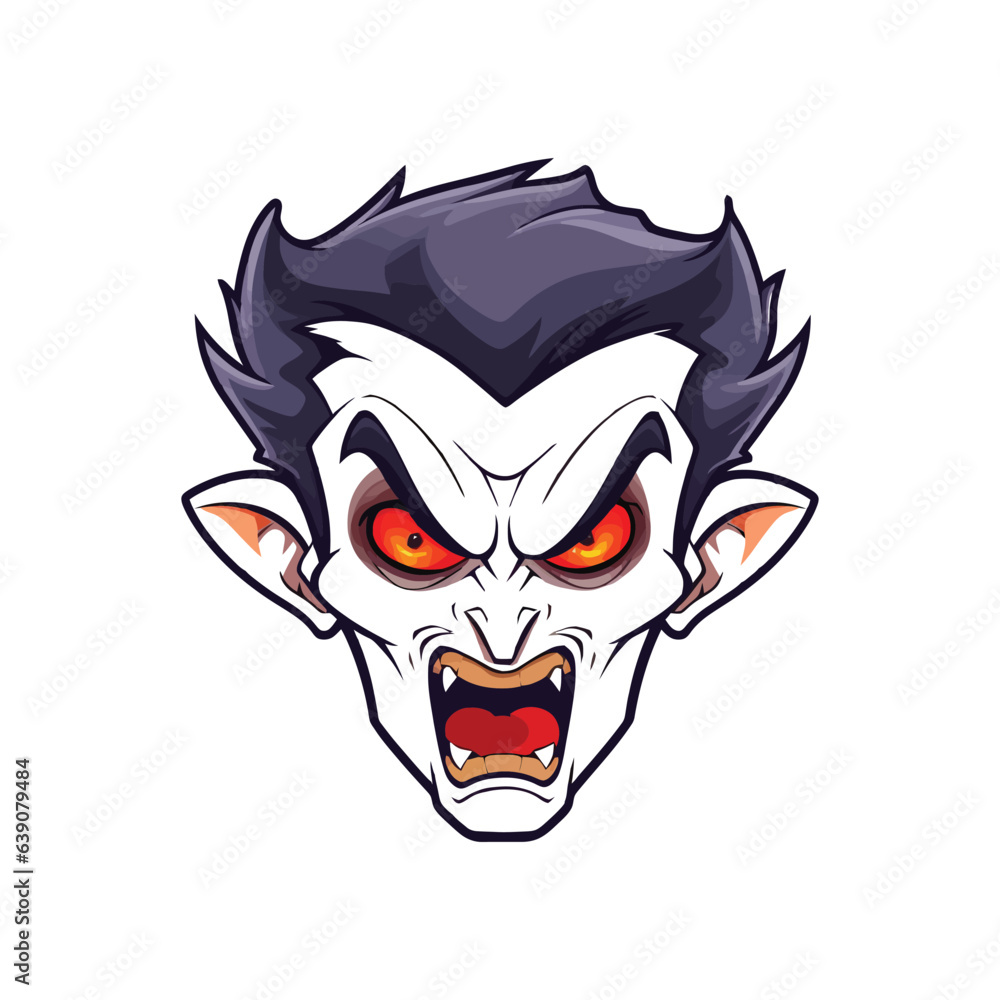 vampire head illustration vampire head illustration