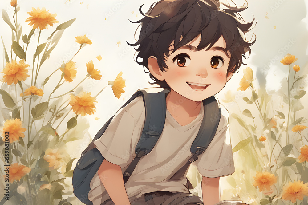 boy with flowers
Generative AI boy with flowers
Generative AI