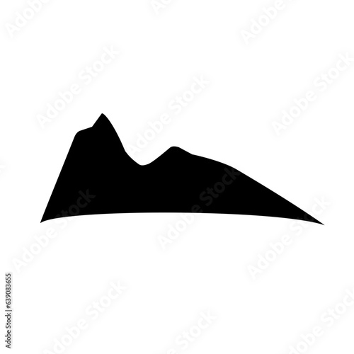 mountain silhouette icon