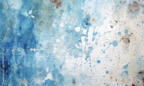 ight blue, blue background with texture and distressed vintage grunge and watercolor © Enigma