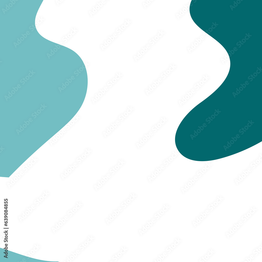 Colorful Abstract Blob Shapes Frame Colorful Abstract Blob Shapes Frame