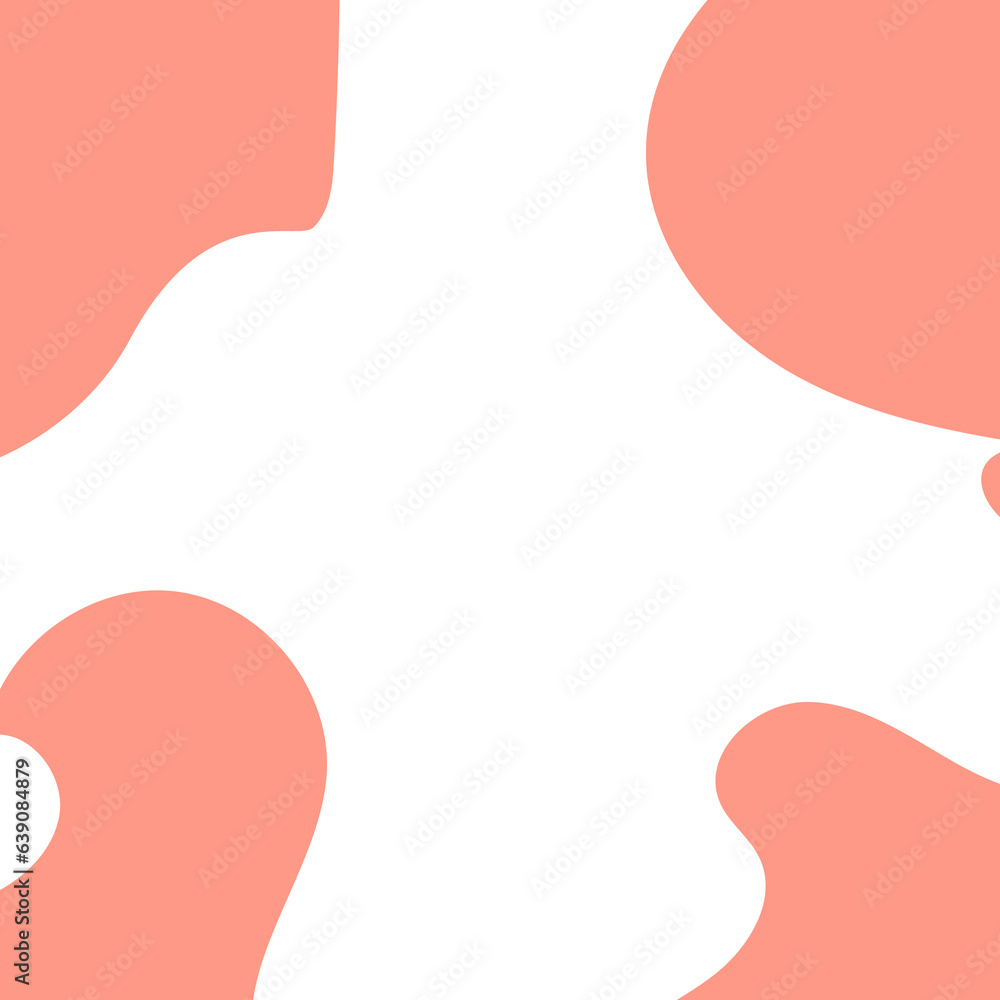 Colorful Abstract Blob Shapes Frame Colorful Abstract Blob Shapes Frame