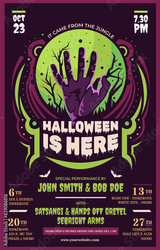 Halloween Party Poster