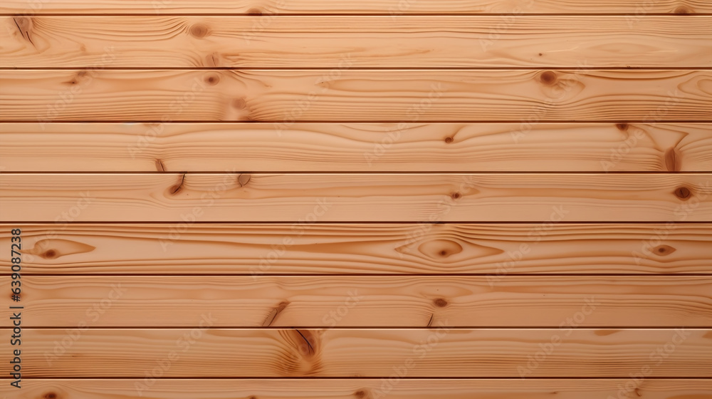 Fototapeta premium Wooden texture. Lining boards wall. Wooden background pattern. top view of wooden table