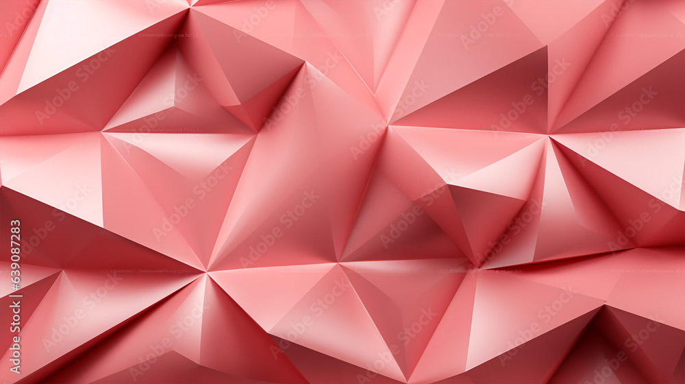 abstract geometric shapes in pink color. Futuristic polygonal background abstract geometric shapes in pink color. Futuristic polygonal background