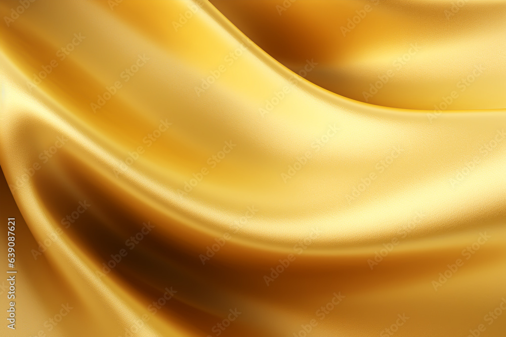 Fototapeta premium golden abstract background with smooth lines and highlights