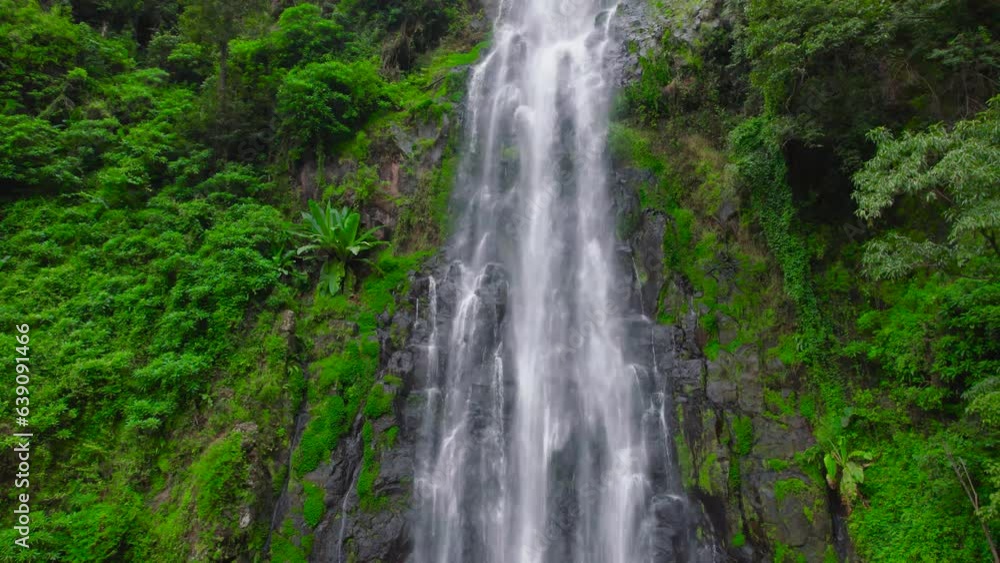 Materuni Waterfall is one of the Waterfalls in the Mware River in Tanzania Materuni Waterfall is one of the Waterfalls in the Mware River in Tanzania