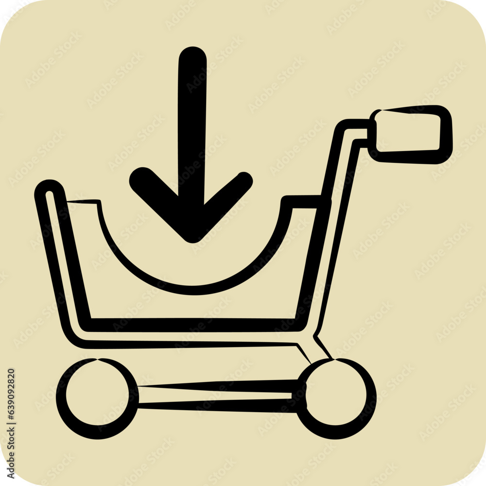 Icon Download. related to Online Store symbol. glyph style. simple illustration. shop Icon Download. related to Online Store symbol. glyph style. simple illustration. shop