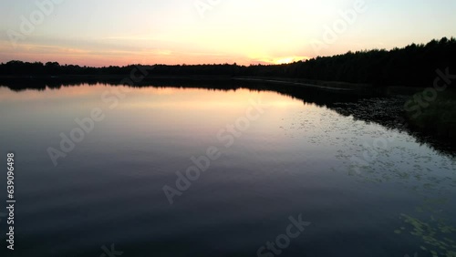 Wallpaper Mural Global Warming Climate Change Concept. New Plants In Lake. Torontodigital.ca