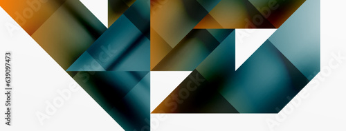 Captivating vector abstraction. Triangles interlock in mesmerizing dance, crafting dynamic geometric backdrop. Fusion of shapes and angles creates artful symphony of modern design