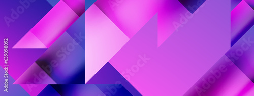 Captivating vector abstraction. Triangles interlock in mesmerizing dance, crafting dynamic geometric backdrop. Fusion of shapes and angles creates artful symphony of modern design