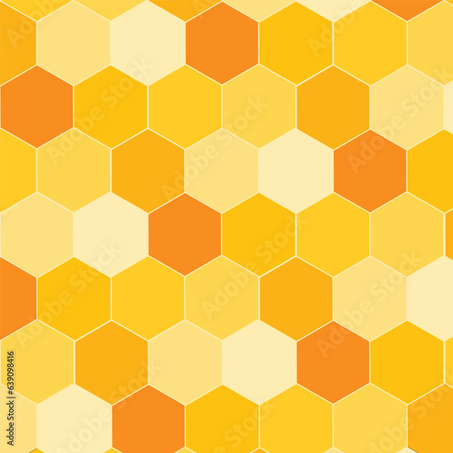 hexagon pattern for background, wrapping paper, backdrop, fabric, etc.