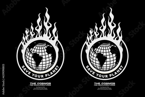 streetwear concept vector graphic tee design templates ideas