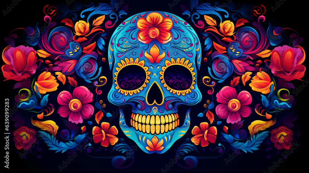 Sugar Skull Patterns: Intricate Dia de los Muertos Designs Sugar Skull Patterns: Intricate Dia de los Muertos Designs
