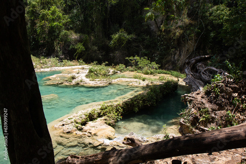 Semuc Champey waterfalls, Guatemala photo