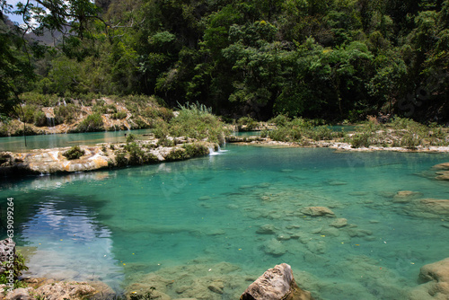 Semuc Champey waterfalls, Guatemala photo