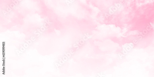 Sky cloud light landscape background. Beautiful pink sky image. Vector design