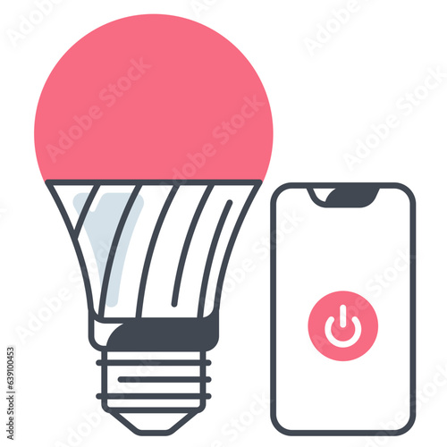 Smart Bulb Icon photo