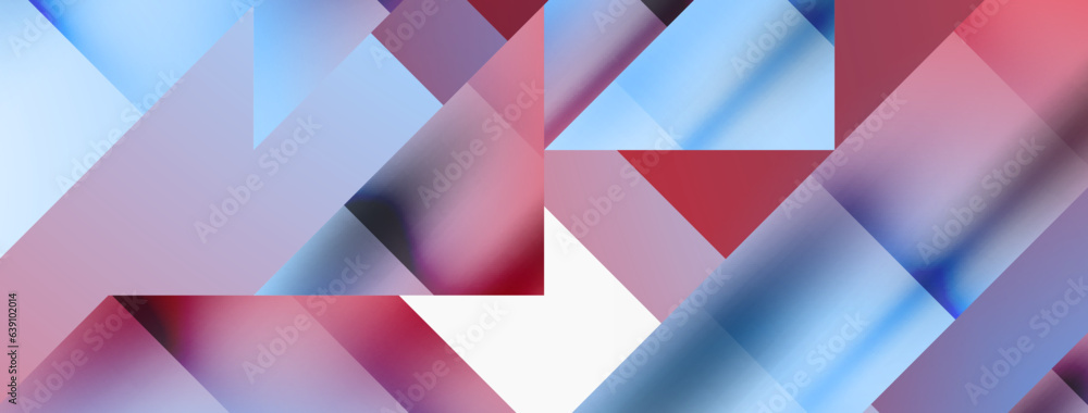 Vivid abstraction unfolds. Triangles in seamless harmony, composing dynamic geometric backdrop. Interplay of angles and hues forms captivating tapestry, evoking modernity and artistic allure Vivid abstraction unfolds. Triangles in seamless harmony, composing dynamic geometric backdrop. Interplay of angles and hues forms captivating tapestry, evoking modernity and artistic allure