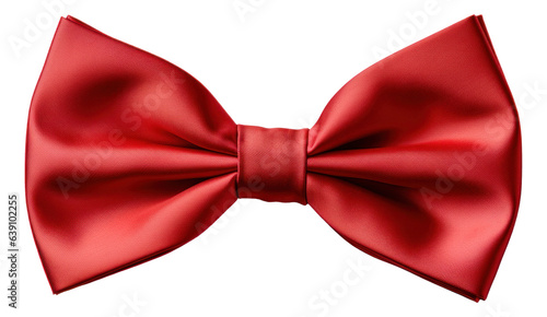Fotografia Red bow tie isolated.