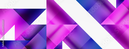 Captivating vector abstraction. Triangles interlock in mesmerizing dance, crafting dynamic geometric backdrop. Fusion of shapes and angles creates artful symphony of modern design