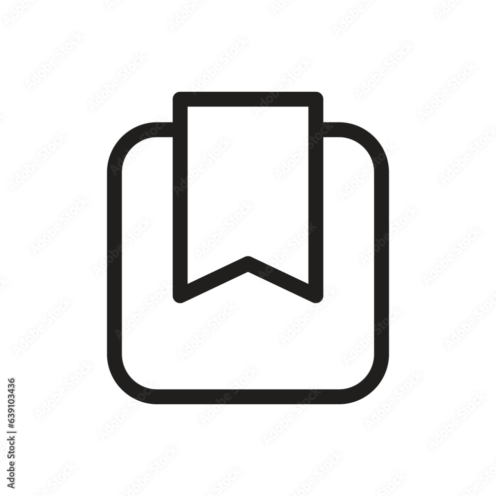 bookmark lineal icon bookmark lineal icon