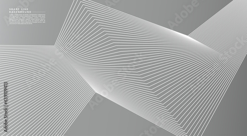 Digital sharp line circuit abstract background design