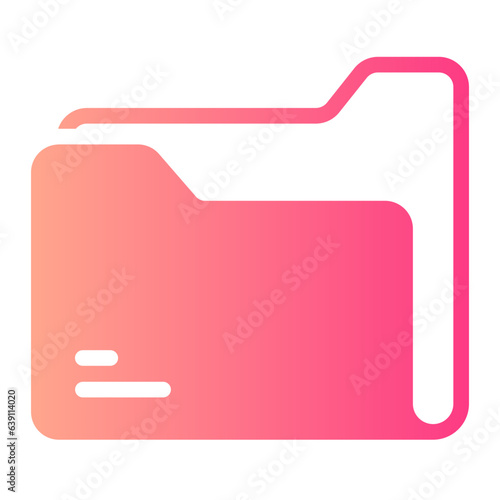 folder Gradient icon
