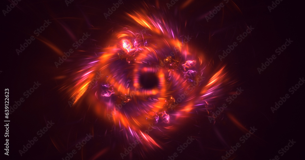 3D rendering abstract technology fractal background 3D rendering abstract technology fractal background