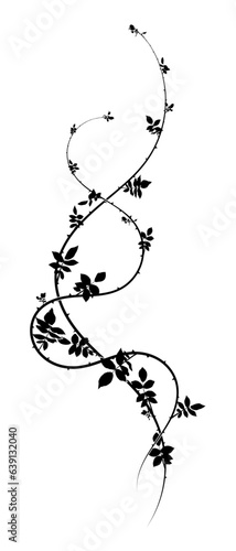 complex element on white background rose hips for