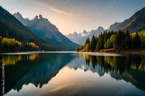 lake in mountains © azka