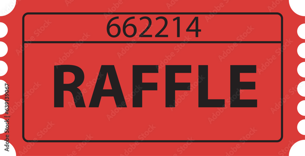 custom made wallpaper toronto digitalred raffle ticket icon. raffle sign. raffle ticket symbol. flat style.