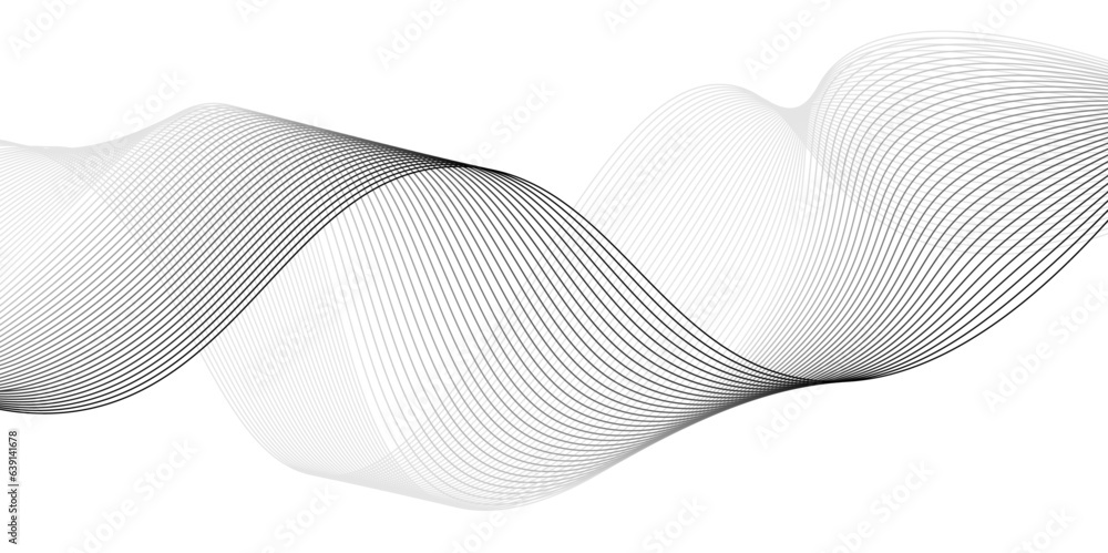Abstract wave lines dynamic flowing colorful light isolated background. Stylized line art background. Vector illustration.. Wave with lines created using blend tool. Curved wavy line. Abstract wave lines dynamic flowing colorful light isolated background. Stylized line art background. Vector illustration.. Wave with lines created using blend tool. Curved wavy line.