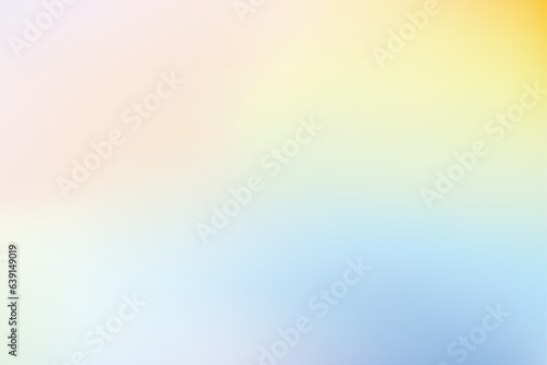 Vibrant and softly blurred abstract wallpaper background, soft color gradation background © MINOR