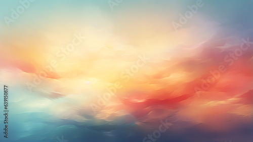 Sunrise background with colorful morning sky.