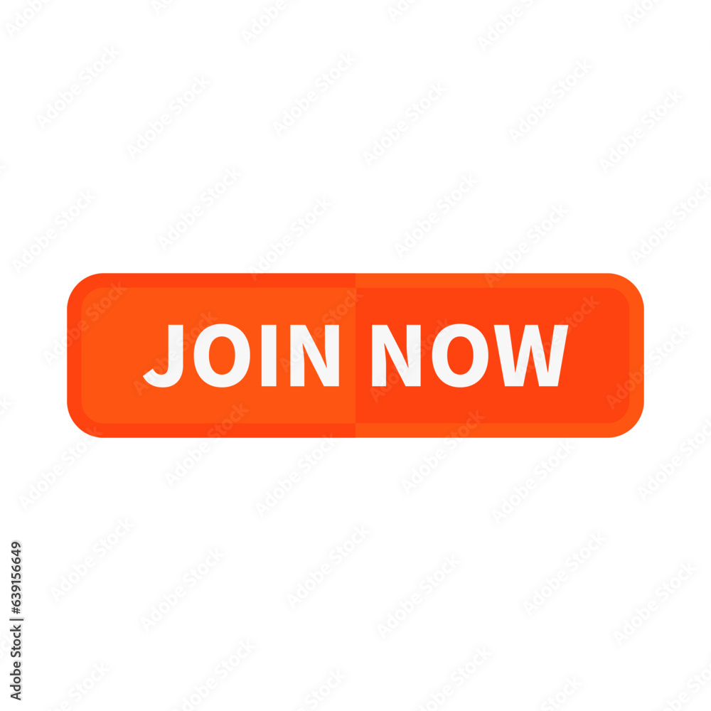 Join Now Button In Orange Rectangle Shape For Register Membership Subscription Business
Join Now Button In Orange Rectangle Shape For Register Membership Subscription Business