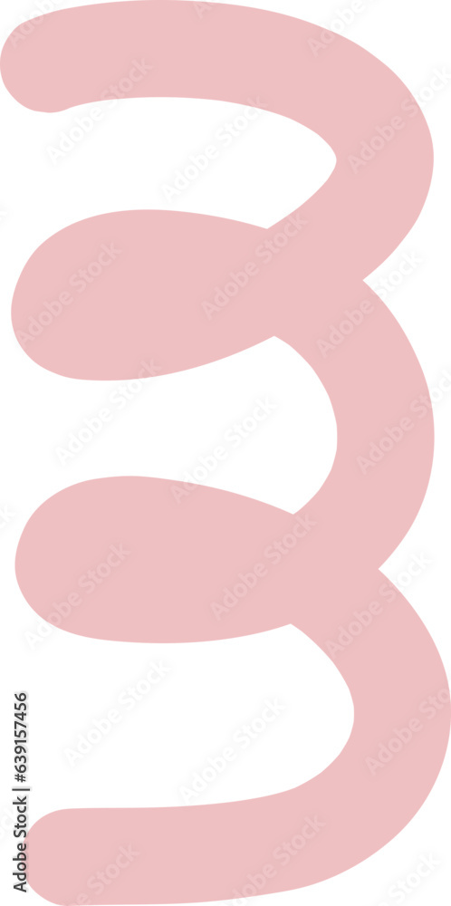 Abstract hand drawn organic shape Abstract hand drawn organic shape