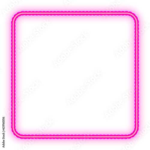 Pink Neon Hand Drawn Elements, Y2K Futuristic Style, Retro Signs On A Transparent Background