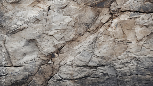 Fotografia Weathered stone texture mountain grey stones with cracks background