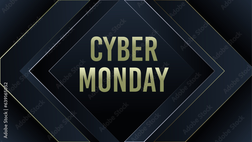 Cyber Monday background design Cyber Monday background design