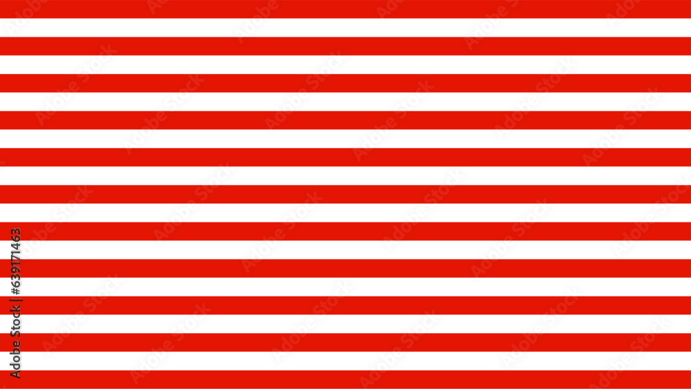 White and red horizontal stripes White and red horizontal stripes