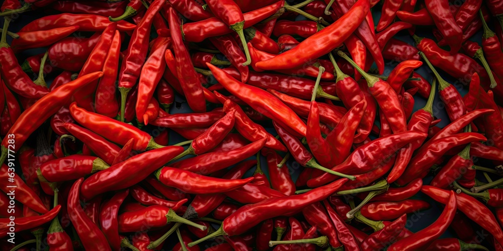 Vibrant and spicy. Heap of fresh peppers. Nature heat. Pile of chili. Red hot goodness. Fresh pepper galore Vibrant and spicy. Heap of fresh peppers. Nature heat. Pile of chili. Red hot goodness. Fresh pepper galore