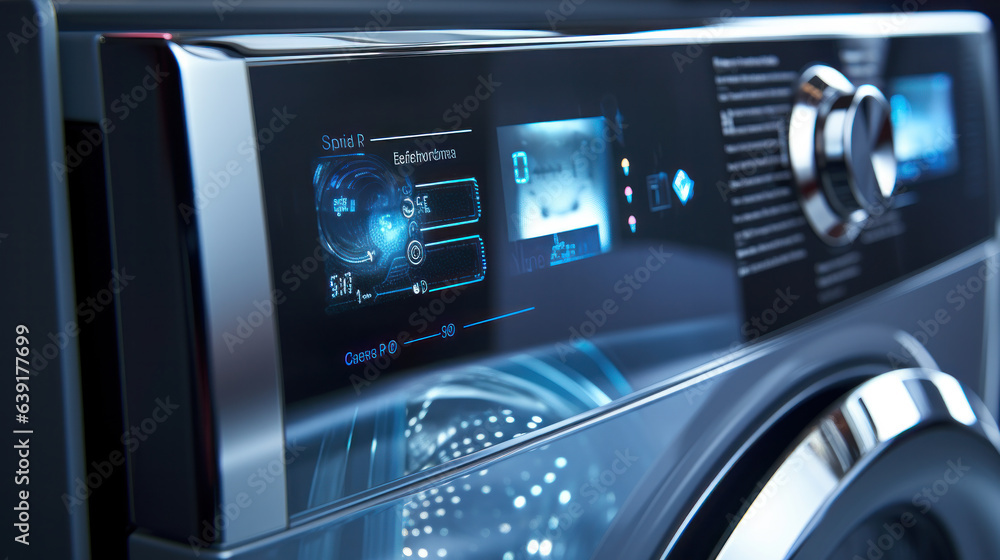 Modern washing machine Modern washing machine