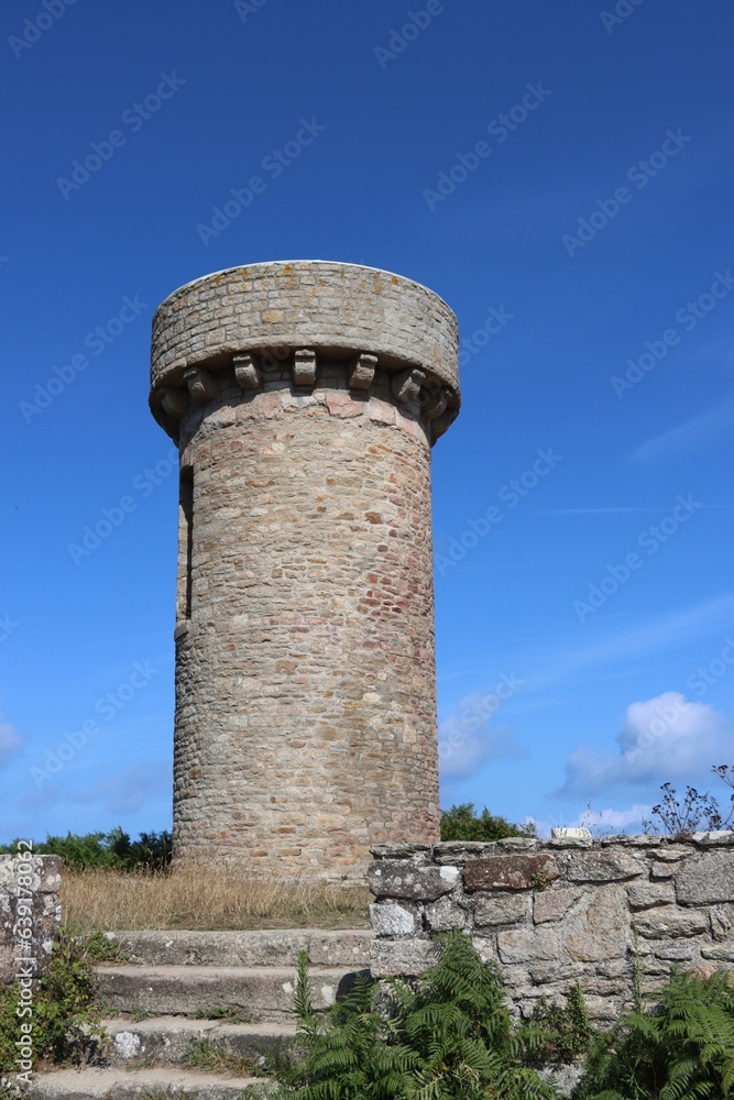 Locmaria tower in Quiberon, France 