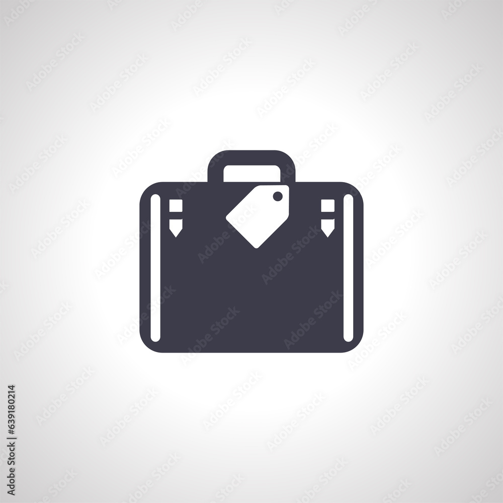 luggage at airport isolated icon. luggage at airport isolated icon.