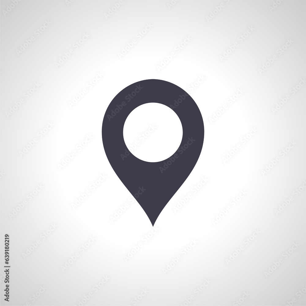 Map pin icon isolated icon. Location icon. map pointer icon Map pin icon isolated icon. Location icon. map pointer icon