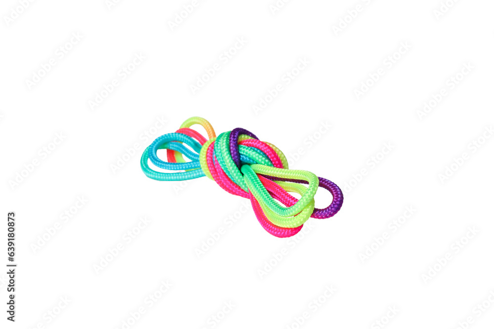 PNG,a knot of multi-colored laces, isolated on white background PNG,a knot of multi-colored laces, isolated on white background